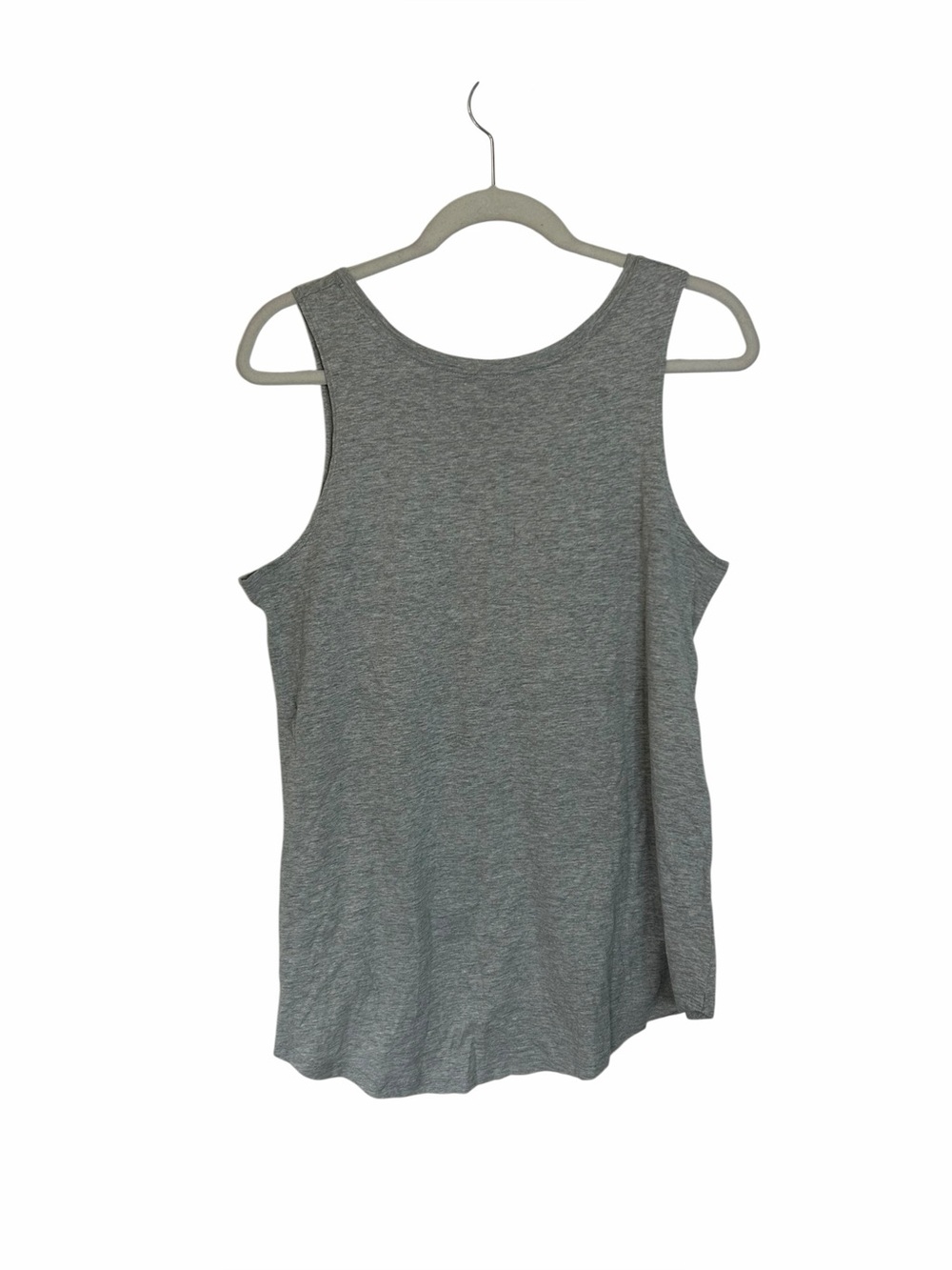 ♥️ Simply Southern Grey Eat Sleep Lake Repeat Sleeveless Tank Women’s Sz Large - Picture 3 of 7
